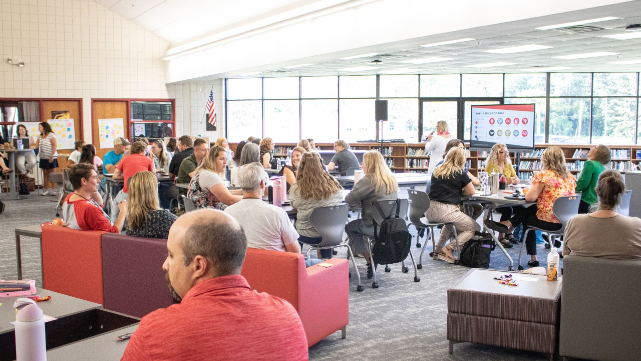 Career Technical PD at Perry School