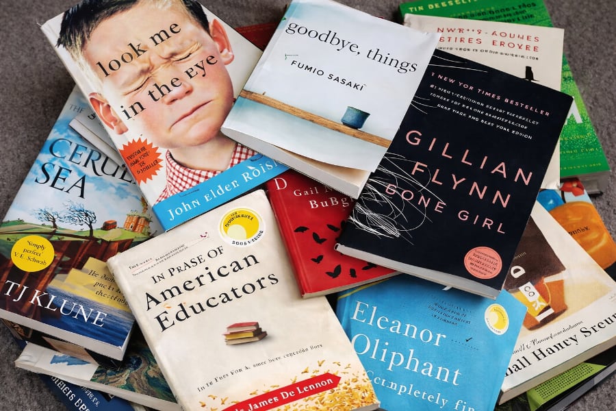 Pile of Binge-Worthy Books